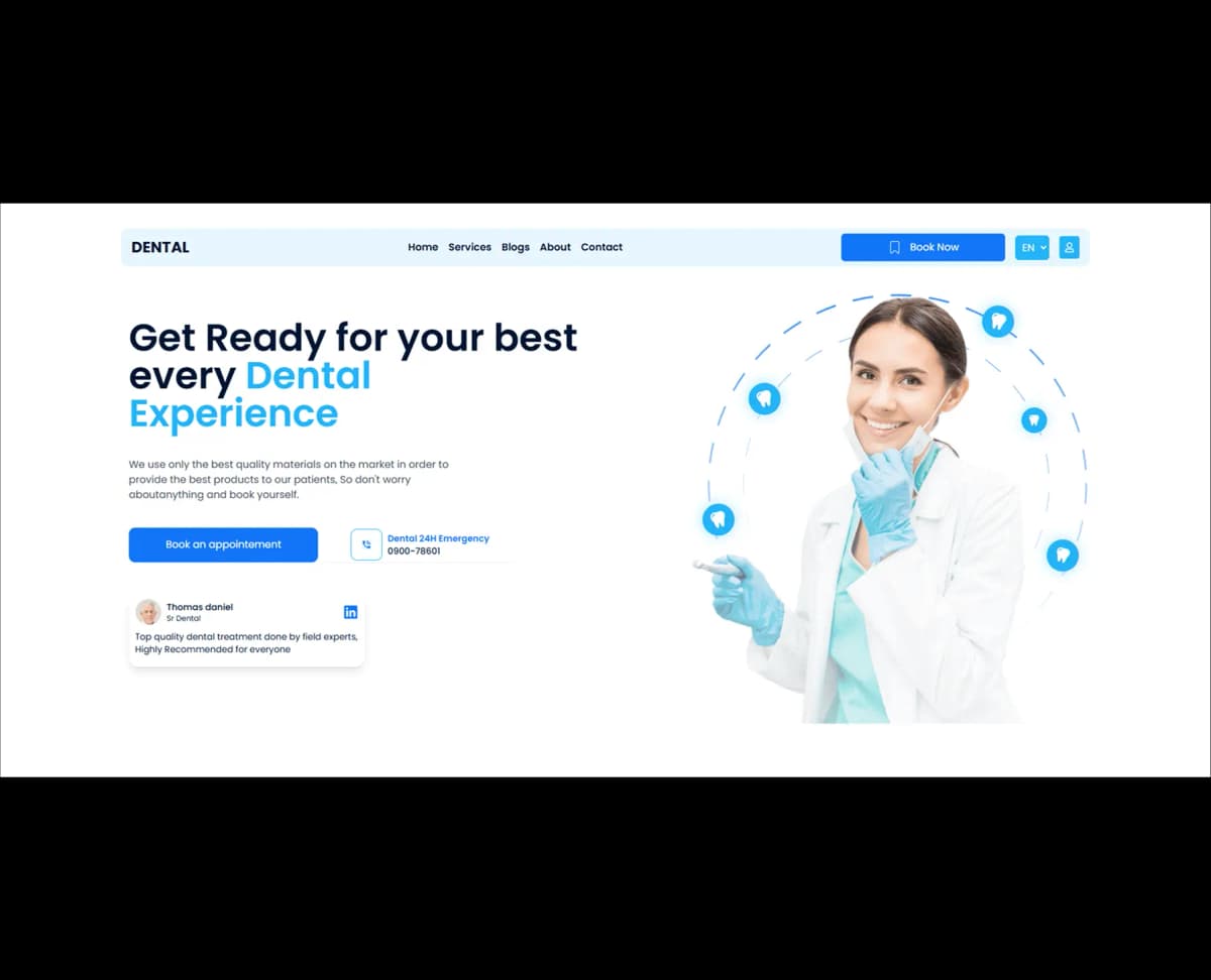 Doctor Appointment Web Application hero video thumbnail